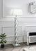 A1025 - LED Floor Lamp (Sold With Lamp Shade A1000-B) - Pearl Silver