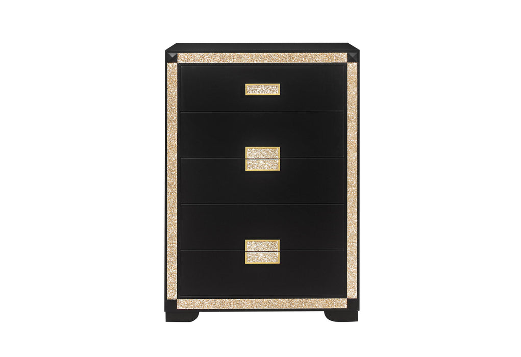 Blake - Chest - Black / Gold - alternate view 2