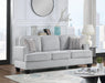 U418 - Sofa - Shimmer Silver
