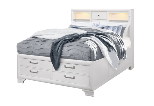 Jordyn - Full Bed - White - alternate view 2