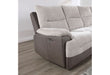 U3822 - Sectional With Pullout And USB - Beige / Brown - alternate view 3