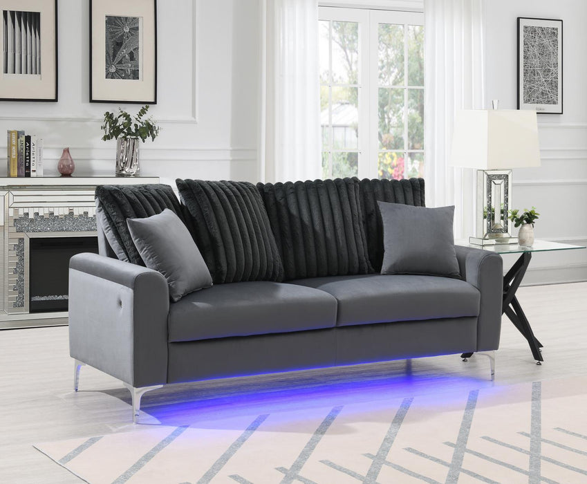 U481 - Sofa & Loveseat - Gray - alternate view 2