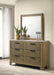 B406 - Dresser - Aspen Oak