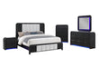 Beckett - King Upholstered Bed - Black - alternate view 2