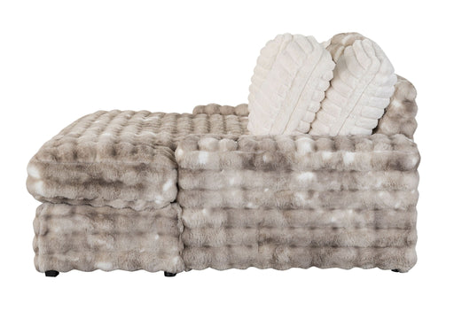 U8292 - Lounger Sofa With USB - Gray - alternate view 2