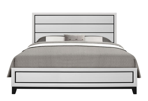 Kate - 5 Piece King Bedroom Set - White - alternate view 2