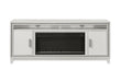 Lily - 72" Entertainment Unit With LED, Speakers, Crystal Inserts - White - alternate view 2