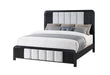 Beckett - King Upholstered Bed - Black - alternate view 3