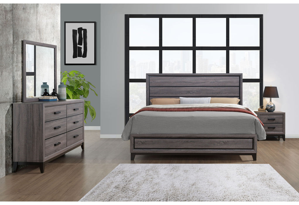 Kate - Nightstand - Foil Gray - alternate view 2