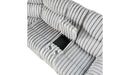 U6028 - Reclining Sectional With LED - Gray - alternate view 3
