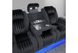 U8000 - 3 Piece Living Room Set (Power Console Reclining Loveseat, Power Reclining Sofa/ Power Recliner With Power Headrest) - Black - alternate view 3