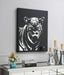 A2015 - LED Wall Art (Tiger) - Pearl Silver