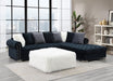 U303 - 2 Piece Sectional - Black