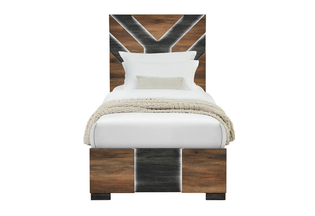 Optimus - Full Bed - Black / Brown - alternate view 2