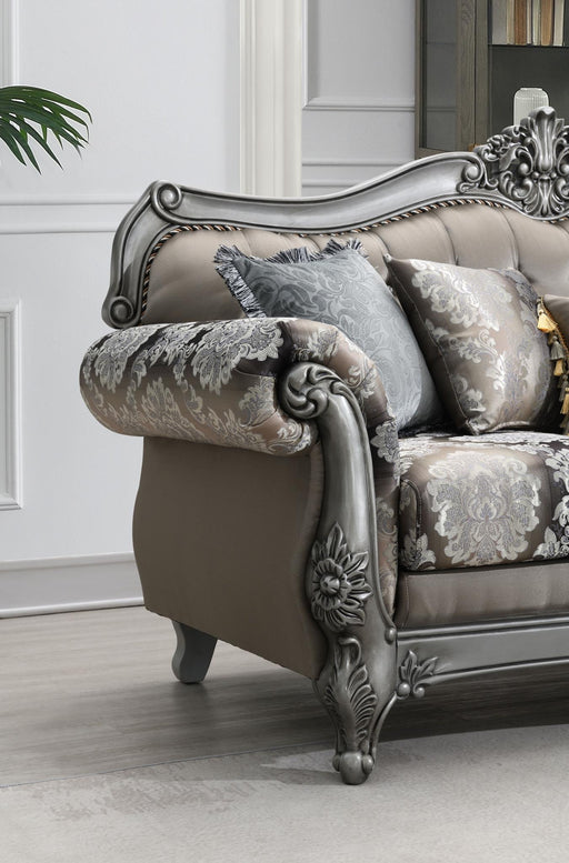 U203 - Traditional Sofa - Gray - alternate view 2