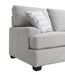 U449 - Loveseat - Gray - alternate view 2
