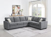 U327 - 2 Piece Sectional - Gray - alternate view 2