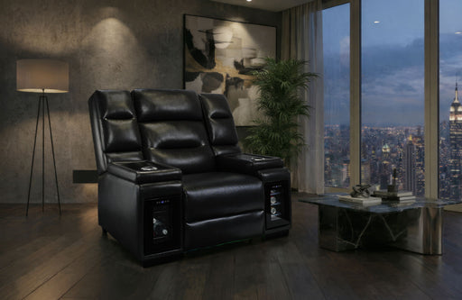 MVP - Power Recliner With Power Headrest - Blanche Black - alternate view 2