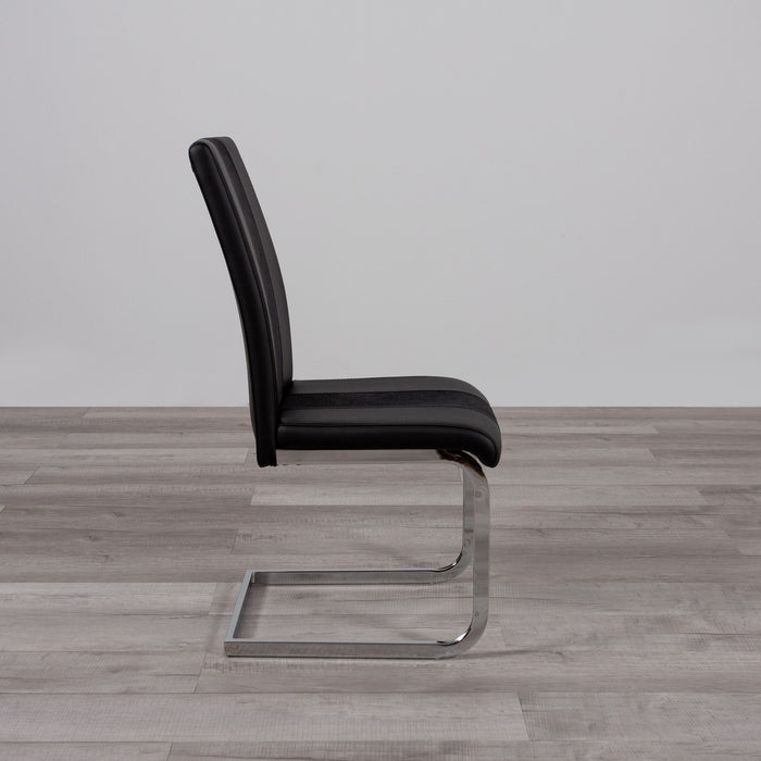 D915 - Dining Chair - Black - alternate view 2