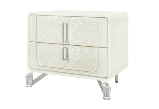 Lyra - Nightstand With USB - Beige - alternate view 2