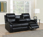 U184 - Motion Sofa With Drop Down Table - Black