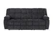 U6000 - Reclining Sofa - Black