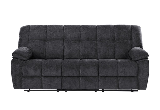 U6000 - Reclining Sofa / Console Reclining Loveseat - Black - alternate view 2