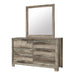 Callie - Mirror - Brown - alternate view 3