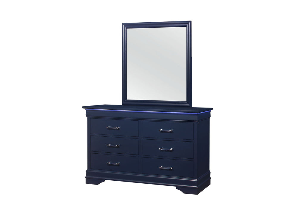 Charlie - Mirror - Blue - alternate view 2