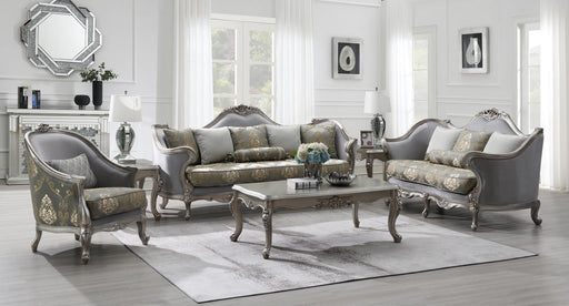 T198 - Coffee Table & 2 End Tables - Pearl Silver - alternate view 2