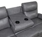 U185 - Motion Loveseat - Gray - alternate view 2