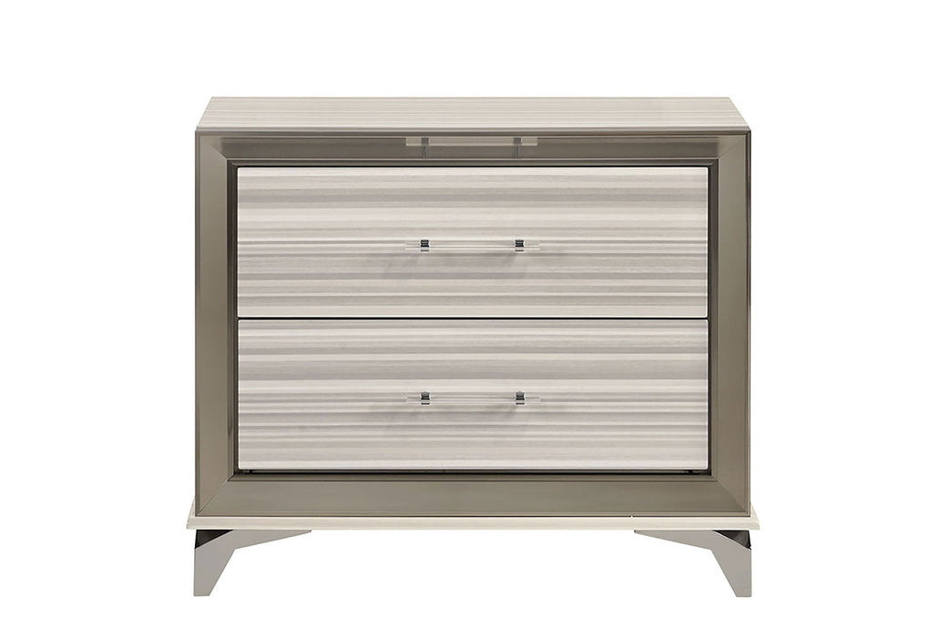 Zambrano - Nightstand - White - alternate view 2