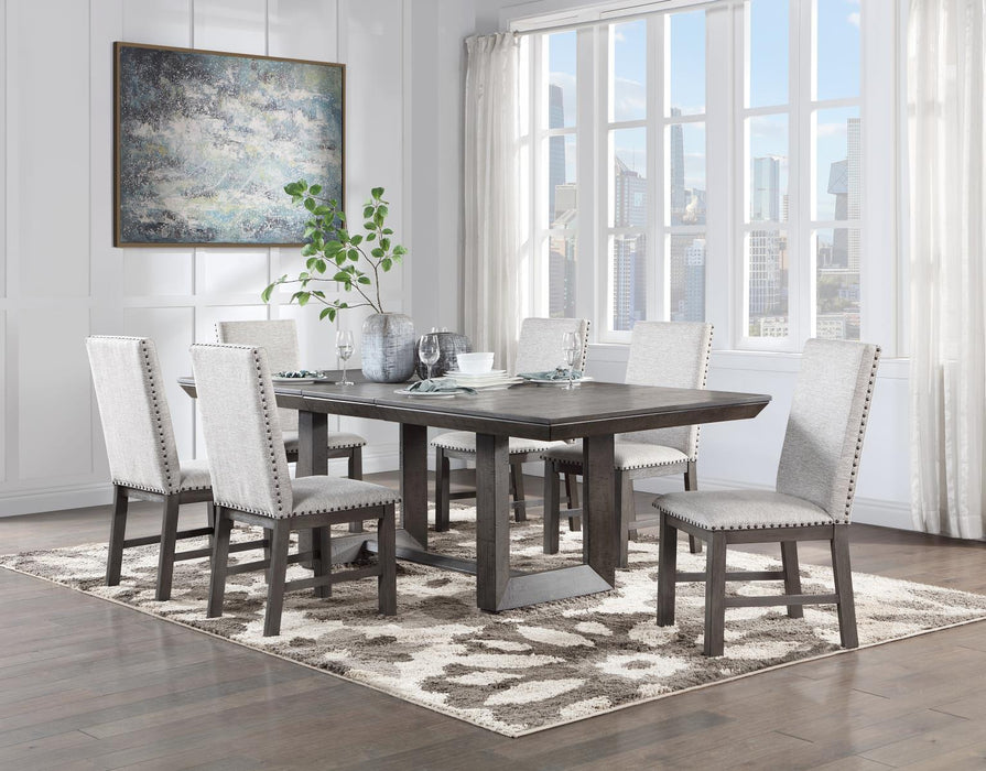 D111 - Dining Table - Gray - alternate view 2