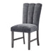 D8030DC - Dining Chair - Black / Brown - alternate view 3