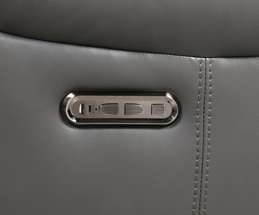 U101 - Power Reclining Chair With LED Light - Gray - alternate view 2