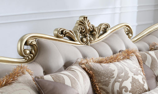 U199 - Traditional Sofa - Beige - alternate view 2