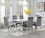 G-083-T-WHITE - Marble Dining Table - White - alternate view 3