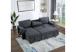 U0202 - Pull Out Sofa Bed - Dark Gray - alternate view 2