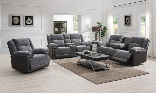 U177 - Motion Loveseat - Charcoal Gray - alternate view 2