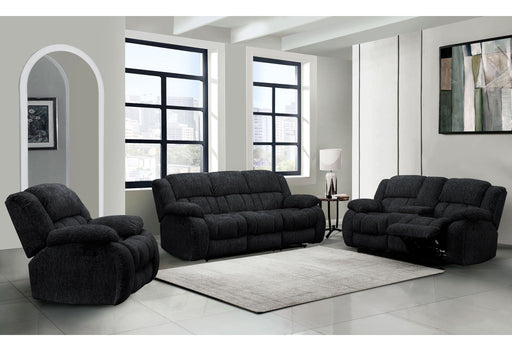 U250 - Reclining Sofa - Ebony - alternate view 2