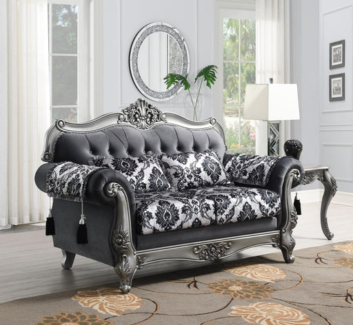 U206 - Traditional Loveseat - Gray