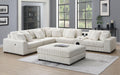 U244 - Ottoman - Ivory - alternate view 3