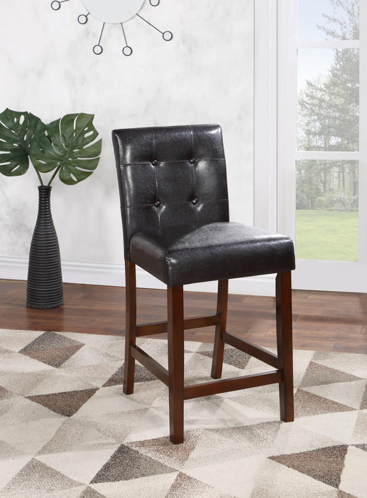 D203 - 5 Piece Dining Room Set (Counter Table, 4 Chairs) - Brown - alternate view 3