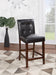 D203 - 5 Piece Dining Room Set (Counter Table, 4 Chairs) - Brown - alternate view 3