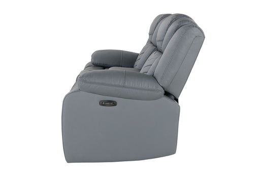 U7068 - 10 Power Console Reclining Loveseat With LED - Gray - alternate view 2