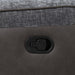 U177 - Motion Sofa With Drop Down Table - Charcoal Gray - alternate view 4
