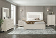 Clara - Nightstand - Beige - alternate view 2