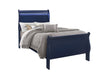 Charlie - Twin Bed With LED - Blue - alternate view 2