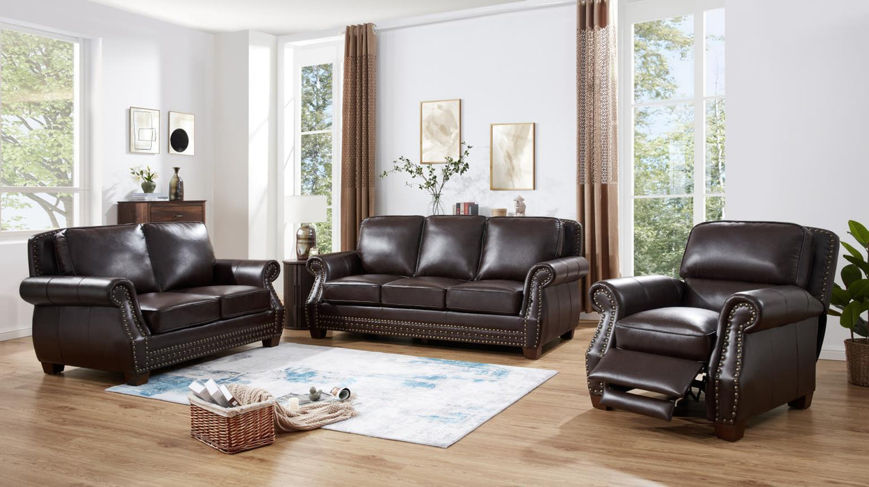 U212 - Loveseat - Brown - alternate view 3