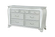 Aria - Dresser With LED - Silver - alternate view 3